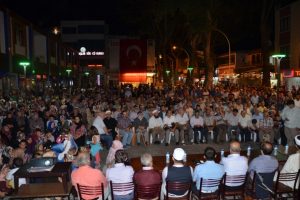 Bursa İznik'te demokrasi şehitleri i&ccedil;in mevlit okundu