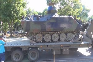 İstanbul Emniyet M&uuml;d&uuml;rl&uuml;ğ&uuml;ndeki son tank kaldırıldı