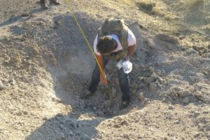 Şırnak'ta yol d&ouml;şenen patlayıcı imha edildi