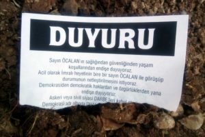 T&uuml;rk bayrağı yakan ter&ouml;r yandaşları bu bildiriyle yakalandı