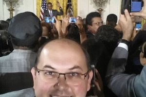 'Darbeci'den Beyaz Saray'da selfie!