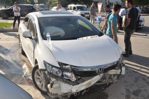 Bursa'da &ccedil;ok sayıda kaza 3 yaralı