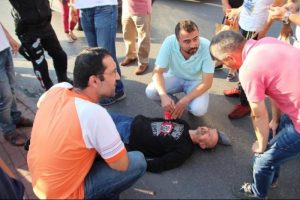 Zonguldak'ta ATV otomobile &ccedil;arptı: 1 yaralı