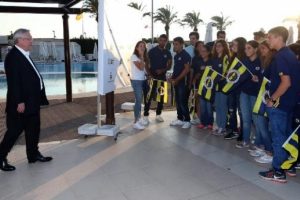 Fenerbah&ccedil;e Kul&uuml;b&uuml;, sporcularını Rio'ya uğurladı