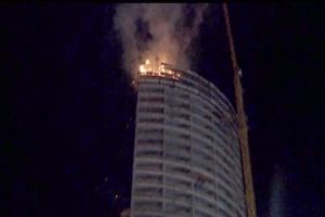 İstanbul Başakşehir'de korkutan yangın