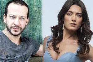 Rıza Kocaoğlu ve Hande Subaşı sahilde el ele