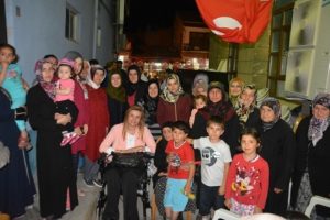 Karaburun'dan Bursa Orhaneli'ne destek