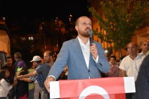 Erdoğan'ın oğlu demokrasi n&ouml;betinde