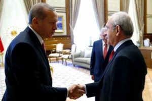 Beştepe'de Kılı&ccedil;daroğlu ve Erdoğan ne konuştu?