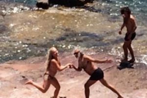 &Ccedil;etin Bodrum'da eğlenirken g&ouml;r&uuml;nt&uuml;lendi