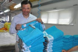 Rio olimpiyatlarında milli sporculara 'Made by Denizli' markalı havlu