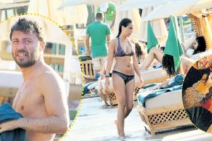 'Poyraz Karayel' ekibi Bodrum'da tatilde