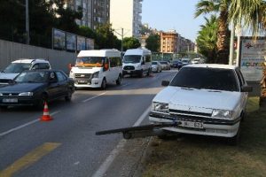 Samsun'da trafik kazası