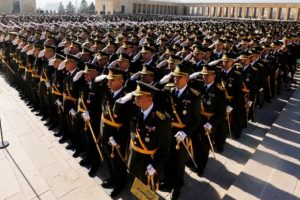 YAŞ'ta g&ouml;zler alt r&uuml;tbelerde
