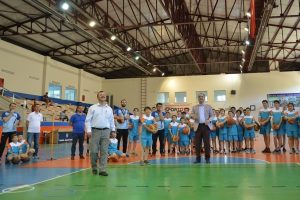 İneg&ouml;l'de yaz spor okulları devam ediyor
