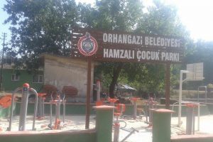 Bursa Hamzalı'ya &ccedil;ocuk parkı