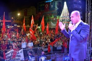 MHP'li S&ouml;zl&uuml;, demokrasi n&ouml;betinde