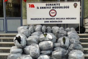 Osmaniye'de 233 kilogram kubar esrar ele ge&ccedil;irildi