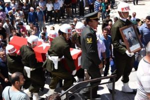 Erzurum'da intihar eden astsubay memleketi Sivas'ta toprağa verildi