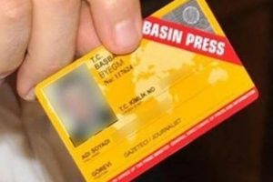İptal edilen basın kartı sayısı 330'a ulaştı
