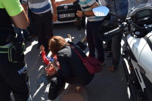 &Ccedil;arptığı yayanın yakınlarınca darp edildi