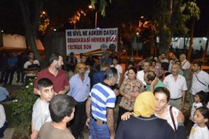 Siverek'te HDP'lilerden &Ouml;calan protestosu