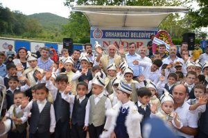 Bursa Karacabey Belediyesi'nden toplu s&uuml;nnet ş&ouml;leni
