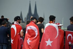 K&ouml;ln'de Erdoğan'ın mesajı okundu