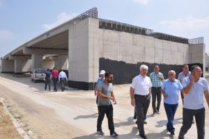 Bursa-Ankara arasında kavşak inşaatı devam ediyor
