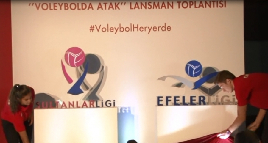 "Sultanlar Ligi" ve "Efeler Ligi"nin logoları tanıtıldı