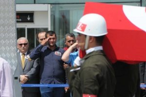 Şehit Doğan Kaya'nın cenazesi Sivas'a getirildi