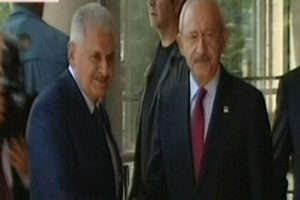 Başbakan Binali Yıldırım-CHP lideri Kılı&ccedil;daroğlu g&ouml;r&uuml;şmesi bitti
