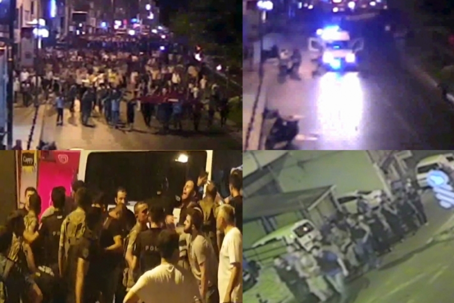 Sivillere ateş eden darbeciler b&ouml;yle g&ouml;zaltına alındı