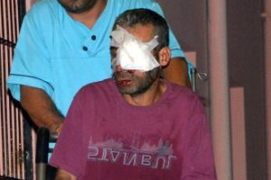 Gece girdiği ev sahibi tarafından bu hale getirildi