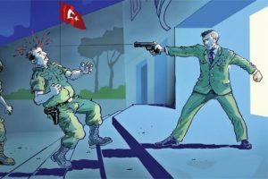 Alnından vurulan darbeci generale Suriye g&ouml;revi