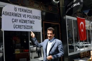 15 Temmuz'dan sonra asker ve polise &ccedil;aylar &uuml;cretsiz