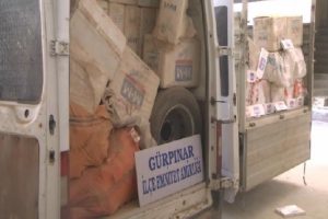 Van'da 125 bin paket ka&ccedil;ak sigara ele ge&ccedil;irildi