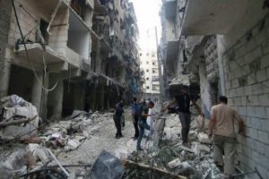 Halep'teki kuşatma: Rus jetleri vururken, şiddetli &ccedil;atışmalar