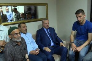 Cumhurbaşkanı acı haberi alır almaz hastaneye koştu