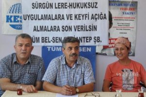 Gaziantep'te belediye &ccedil;alışanlarına baskı iddiası