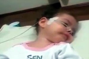 Arife bebeğin g&ouml;r&uuml;nt&uuml;s&uuml; bakanlığı harekete ge&ccedil;irdi