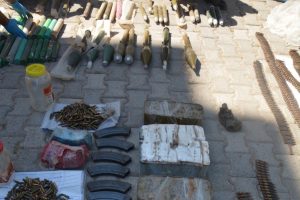 Mardin'de PKK'ya ait silah ve m&uuml;himmat ele ge&ccedil;irildi