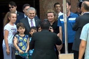 Başbakan Yıldırım Mustafa Elitaş'ı ziyaret etti
