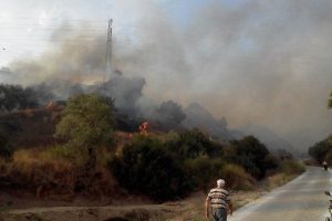 İtfaiyenin &ccedil;abaları ile facia ucuz atlatıldı