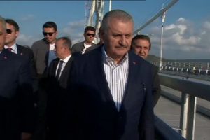 Başbakan Yıldırım 3. k&ouml;pr&uuml;de incelemelerde bulundu