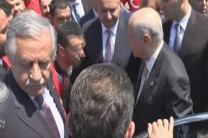 MHP Genel Başkanı Bah&ccedil;eli İstanbul'a geldi