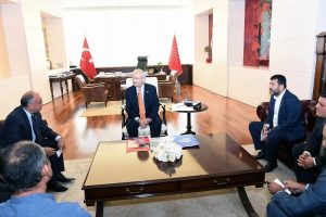 Kılı&ccedil;daroğlu, Birleşik Kamu-İş Konfederasyonu Y&ouml;netim Kurulunu kabul etti
