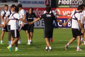 Beşiktaş'ta affedilen Sosa idmana &ccedil;ıktı