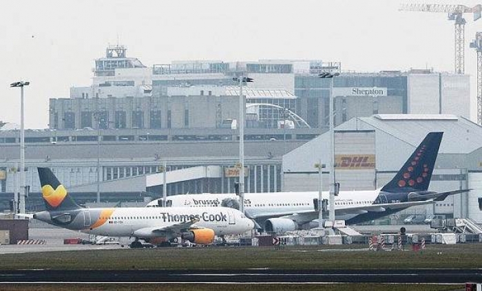 Bel&ccedil;ika'ya gelen u&ccedil;aklardaki bomba ihbarı asılsız &ccedil;ıktı