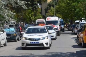 Sirenler şehit er Tayfur &Ccedil;ankaya i&ccedil;in &ccedil;aldı